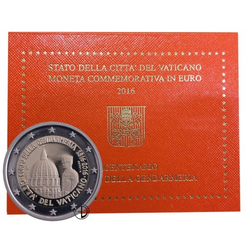 Vaticano - 2016 - 2€ Gendarmeria 