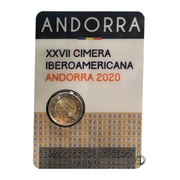 Andorra - 2020 - 2€ Vertice Iberoamericano