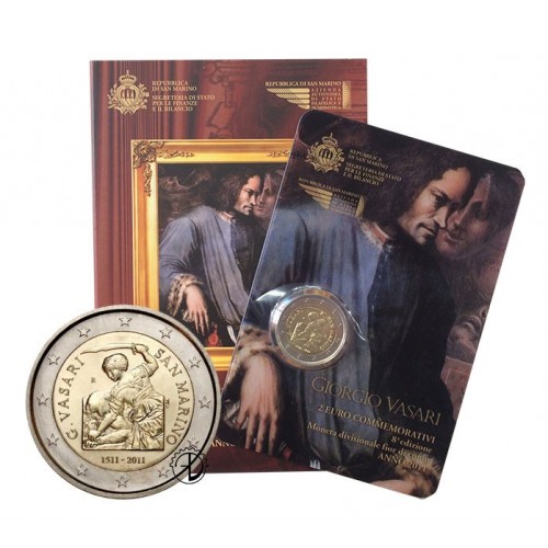 San Marino - 2011 - 2€ Vasari