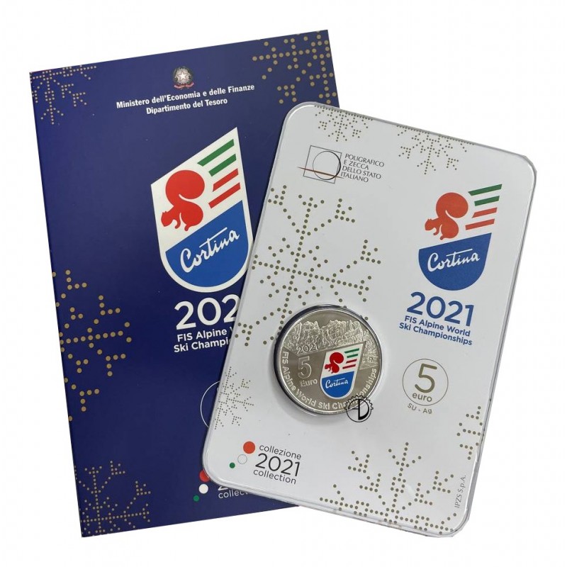 Italia - 2021 - 5€ Cortina