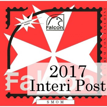 Fogli SMOM 2017 Interi Postali - Falcon