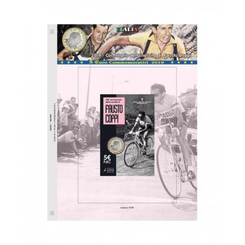 Abafil Italia 5€ Foglio 2019 - Coppi