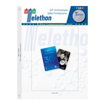 Abafil Italia 5€ Foglio 2020 - Telethon