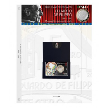 Abafil Italia 5€ Foglio 2020 - De Filippo