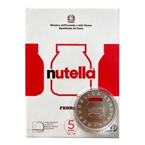 Italia - 2021 - 5€ Nutella Rossa
