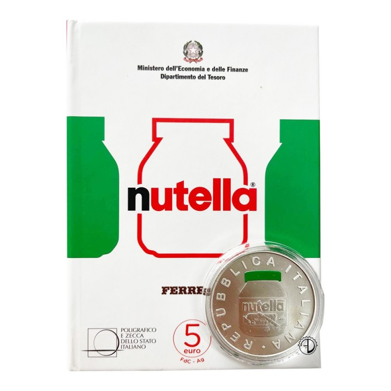 Italia - 2021 - 5€ Nutella Verde