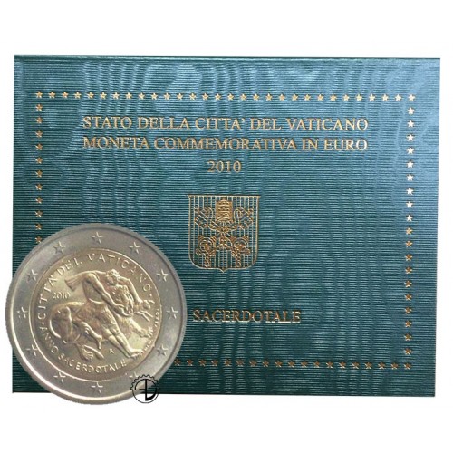 Vaticano - 2010 - 2€ Anno Sacerdotale