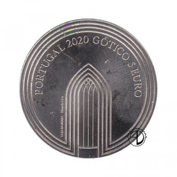 Portogallo - 2020 - 5,00€ Gotico 2