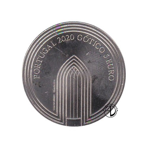 Portogallo - 2020 - 5,00€ Gotico