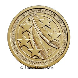 USA $ 2021 Nativi: Distintivo Servizio Militare