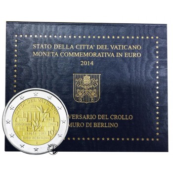 Vaticano - 2014 - 2€ Muro di Berlino
