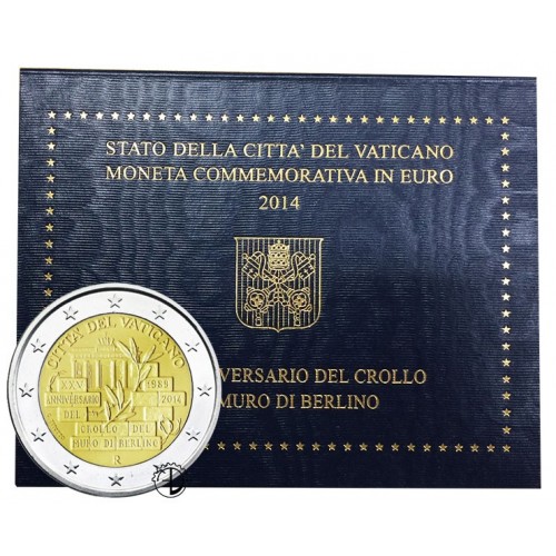 Vaticano - 2014 - 2€ Muro di Berlino
