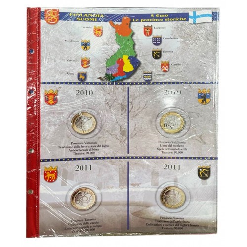 Abafil Finlandia 5€ Comm. Foglio 2010-11
