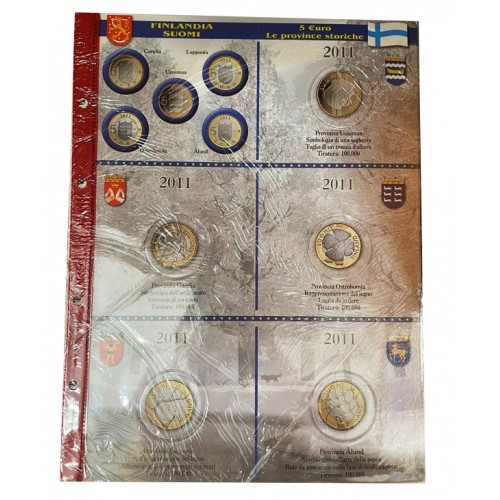 Abafil Finlandia 5€ Comm. Foglio 2011