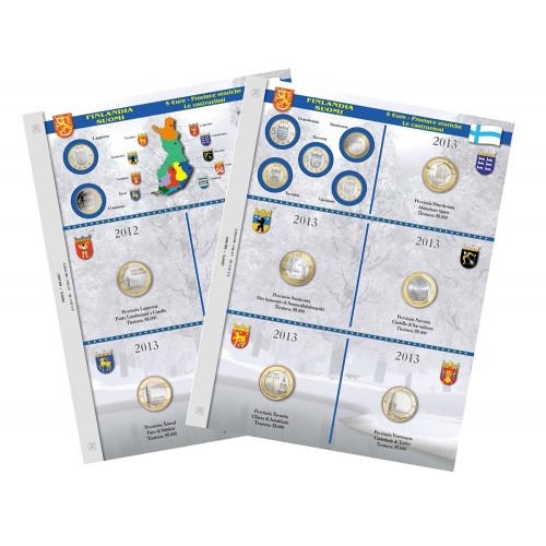 Abafil Finlandia 5€ Comm. Foglio 2012-13