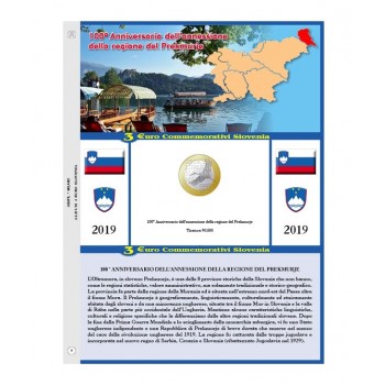 Abafil Slovenia 3€ Comm. Foglio 2019