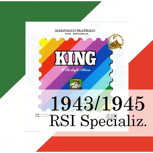 Fogli 1943/45 Rep. Soc. It. Specializzato - King