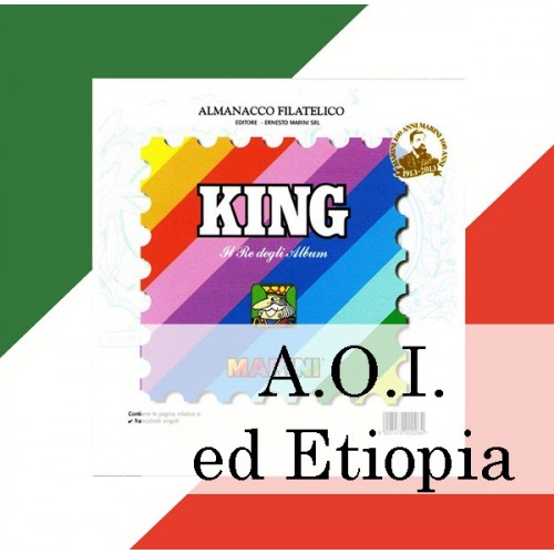 Fogli A.O.I. ed Etiopia - King