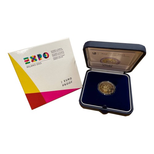 Italia - 2015 - 2€ EXPO PROOF