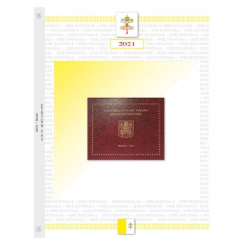 Foglio Vaticano Divisionale 2021 - Papa Leone X - Abafil