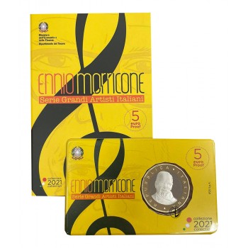 Italia - 2021 - 5€ Morricone