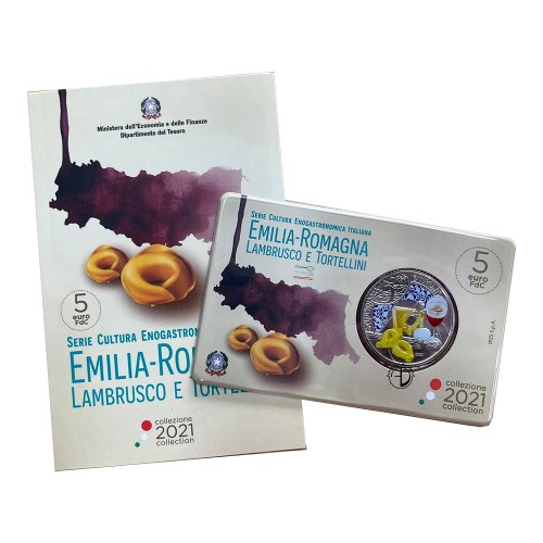 Italia - 2021 - 5€ Emilia Romagna