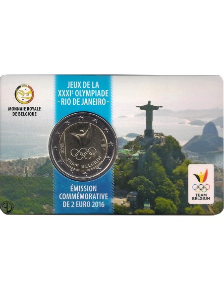 Belgio - 2016 - 2€ Olimpiadi (Team Belgium)