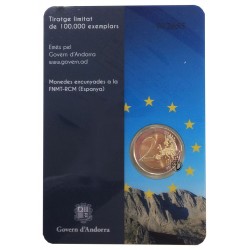 Andorra - 2014 - 2€ Consiglio d'Europa (in blister)