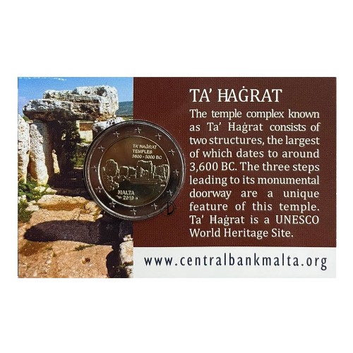 Malta - 2019 - 2€ Ta Hagrat (blister)