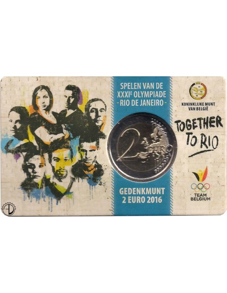 Belgio - 2016 - 2€ Olimpiadi (Team Belgium)