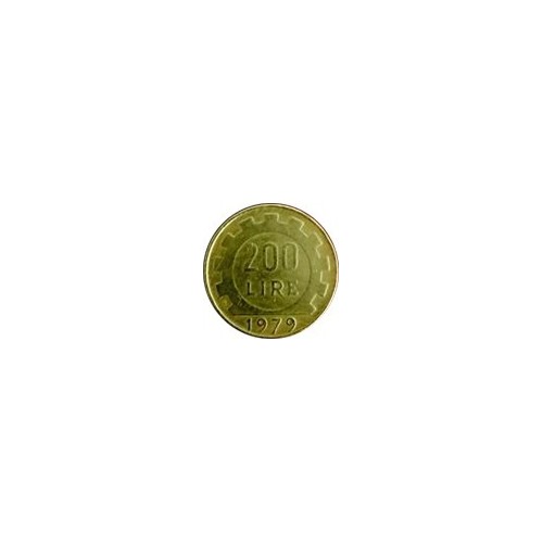 Repubblica Italiana 1982 200 lire Lavoro