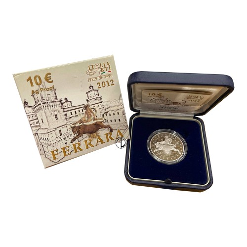 Italia - 2012 - 10€ Ferrara PROOF