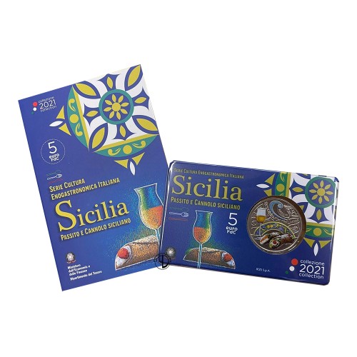 Italia - 2021 - 5€ Sicilia