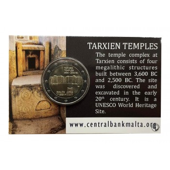 Malta - 2021 - 2€ Templi Tarxien (blister) 2