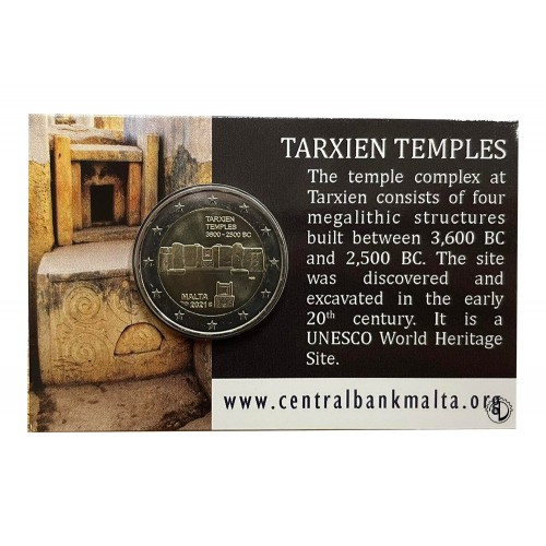 Malta - 2021 - 2€ Templi Tarxien...