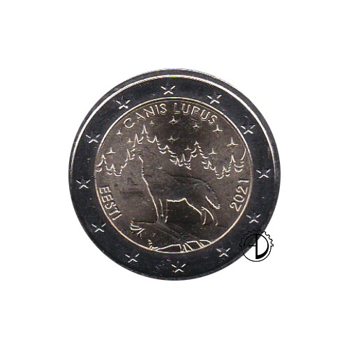 Estonia - 2021 - 2€ Lupo
