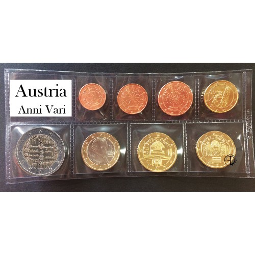 Austria - Serie Sciolta 8 v.