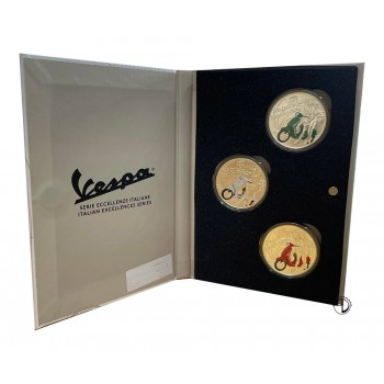 Italia - 2019 - 5€ Vespa Trittico (senza scritta "omaggio") 2
