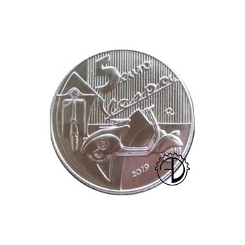 Italia - 2019 - 5€ Vespa ROSSO 2