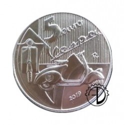 Italia - 2019 - 5€ Vespa Trittico