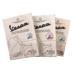 Italia - 2019 - 5€ Vespa Trittico
