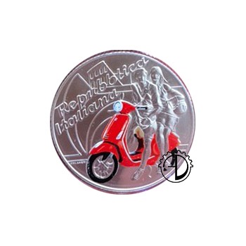 Italia - 2019 - 5€ Vespa ROSSO