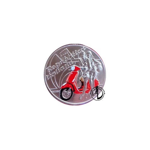 Italia - 2019 - 5€ Vespa ROSSO
