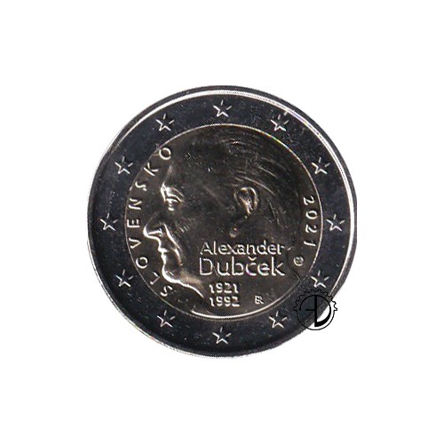 Slovacchia - 2021 - 2€ Dubcek