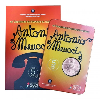 Italia - 2021 - 5€ Meucci