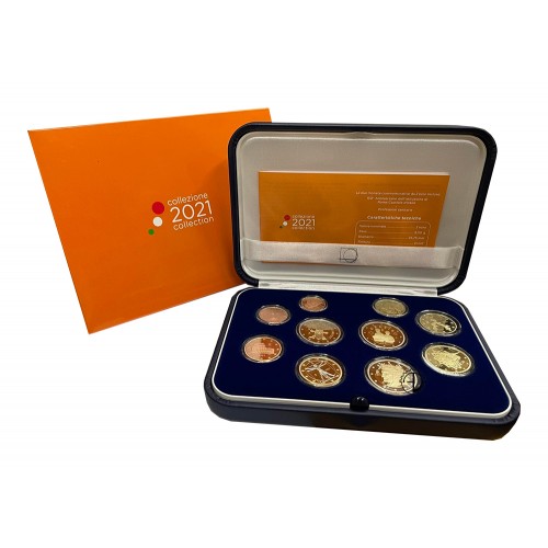 Divisionale Italia 2021 - 10 val. PROOF