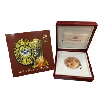 Vaticano - 2021 - 20€ San Pietro FS