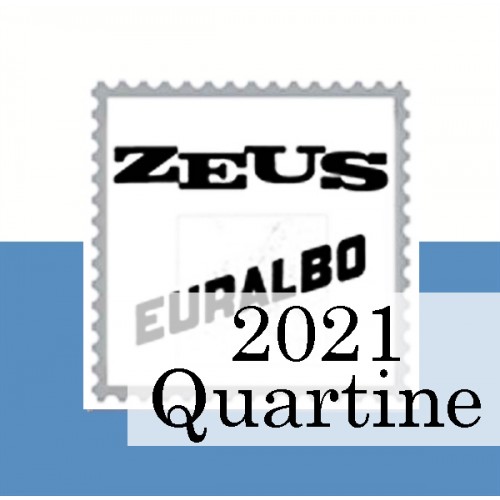 Fogli San Marino 2021 Quartine - Euralbo