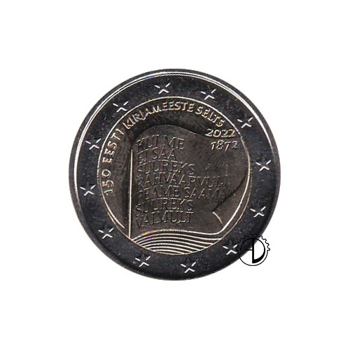 Estonia - 2022 - 2€ Società Letteraria