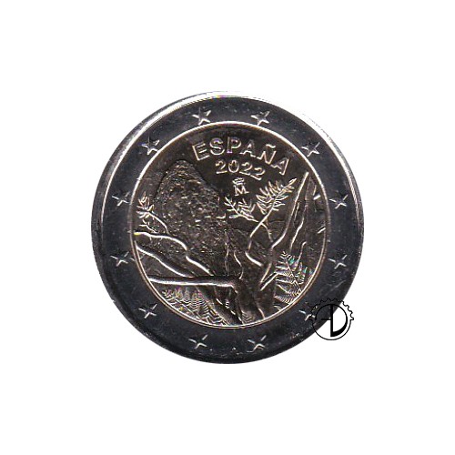 Spagna - 2022 - 2€ Parco Garajonay